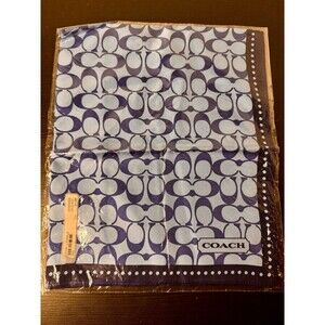 COACH POOL 12 CM 27 X 27 NWT SCARF